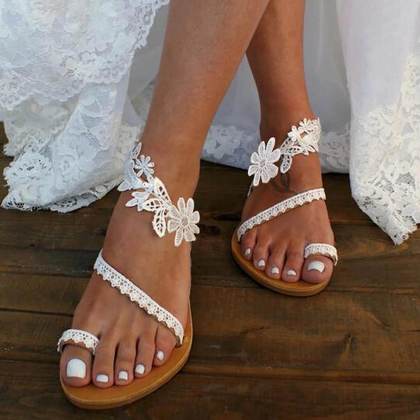 Open Beach Summer Sandals Slip On Female Shallow Mouth Side Empty Clip Toe Slippers Holiday Vacation Comfort Casual Shoes