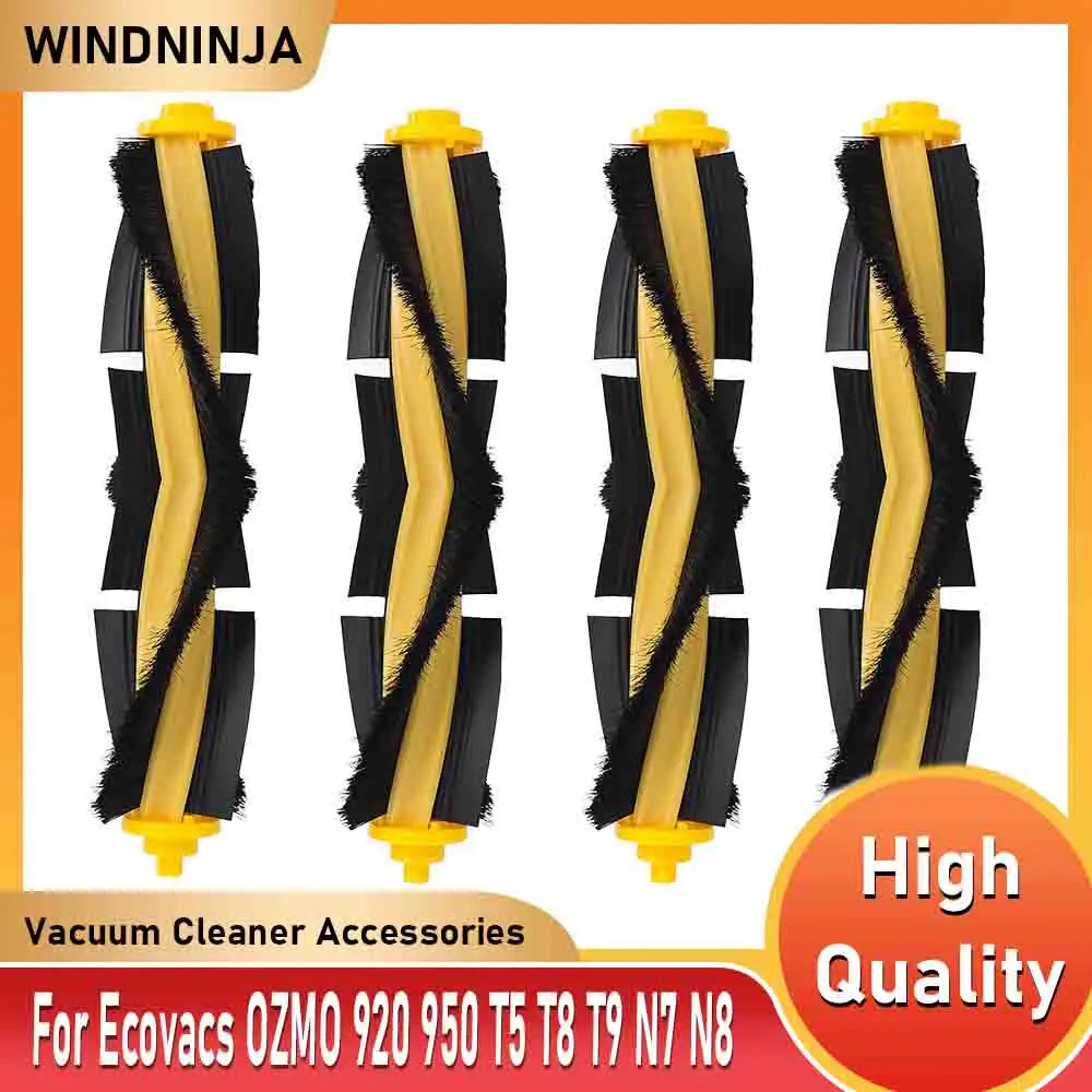 Main Roller Brush For Ecovacs OZMO 920 950 T5 T8 T8 Max T8 AIVI T9 N7 N8 Pro Yeedi 2 Hybrid Robot Vacuum Cleaner Spare Parts