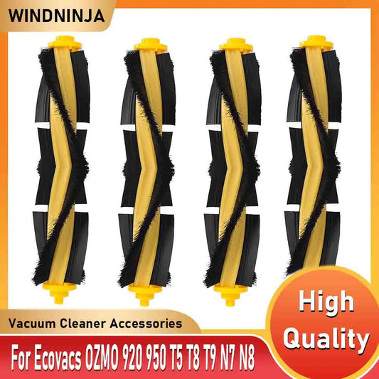 Main Roller Brush For Ecovacs OZMO 920 950 T5 T8 T8 Max T8 AIVI T9 N7 N8 Pro Yeedi 2 Hybrid Robot Vacuum Cleaner Spare Parts