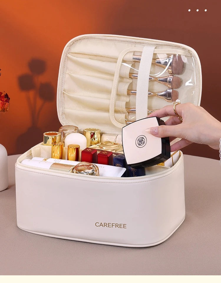 Multifunctional Cosmetic Bag Large Capacity Makeup Organizer Case For Women Travel Toiletry Storage Pouch Toilet storage bag