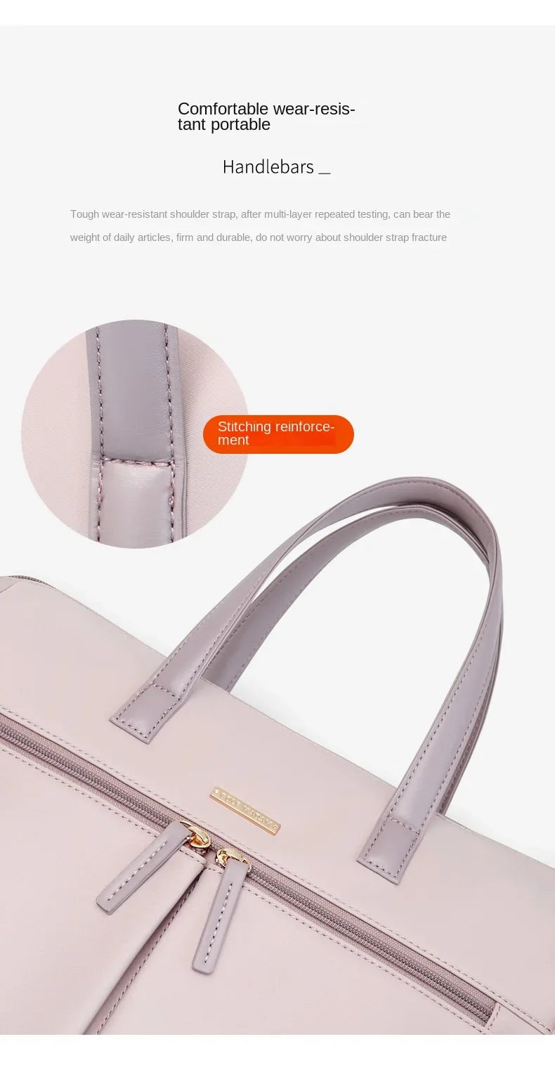 GOLF Women's Business Bags Briefcases Laptop 15 Inch Bag Commuter Handbag Lady Casual College Shoulder Bags for Women Trend 2024