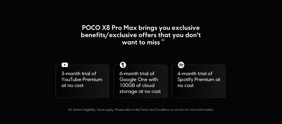 Global Version POCO X8 Pro Max 8500mAh 1.5K 120Hz Ultra-Bright  AMOLED Display 6.83'' Smartphone  Dimensity 9500s