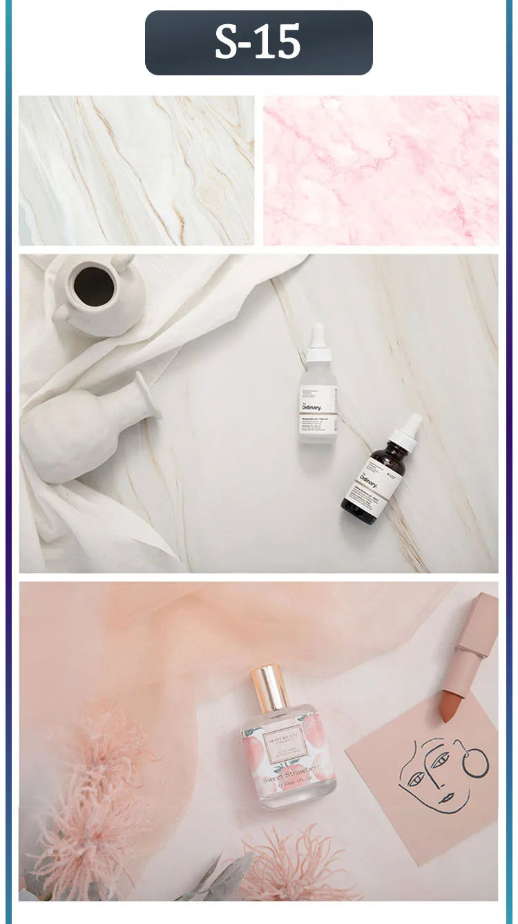 Photo Background for Food Cosmetics Photophones for Photos Art Paper 53X84cm 2Sides Photography Background Backdrops Christmas