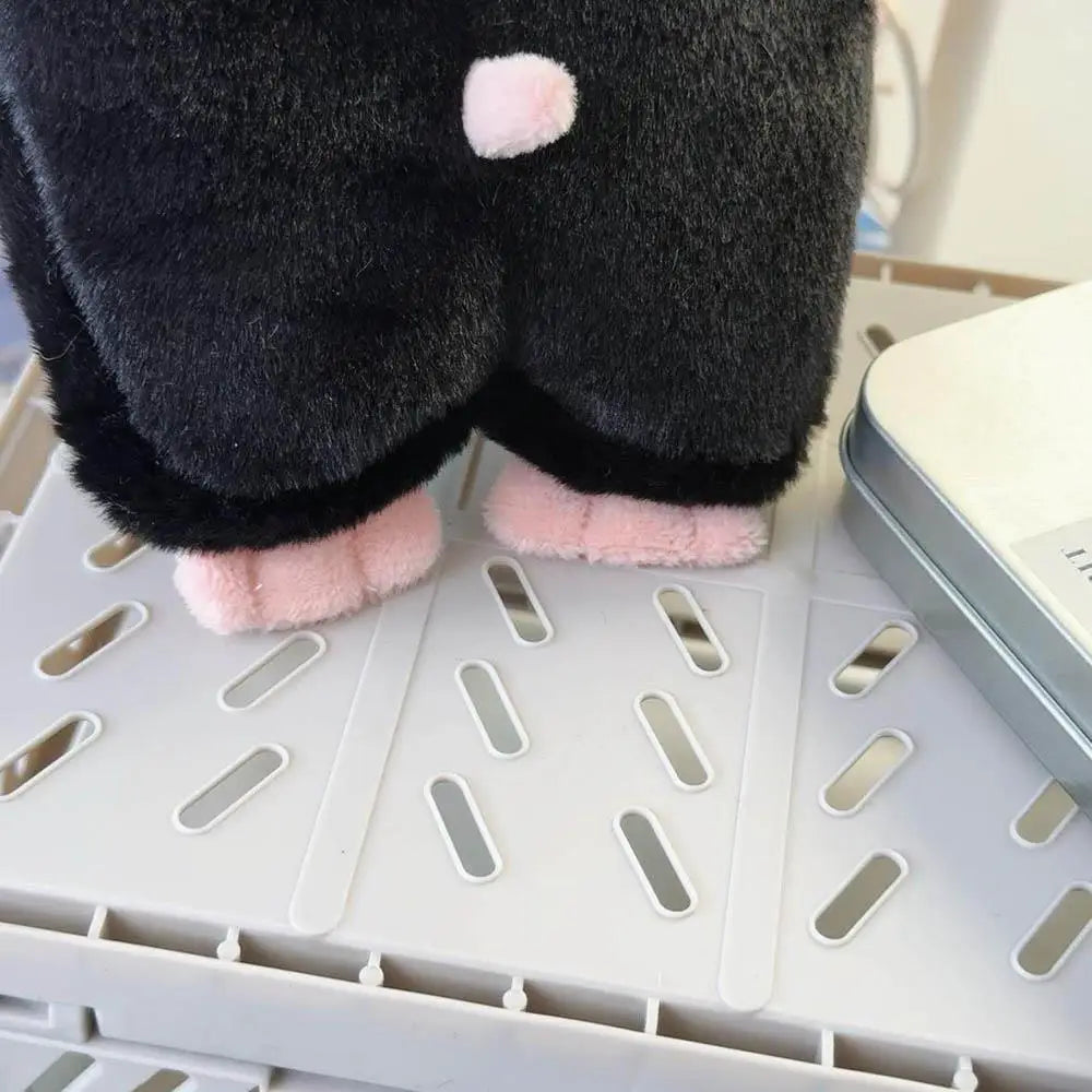 New Portable 3D Mole Pencil Case Plush Cartoon Large Capacity Stationery Bag Creative Cute Doll Stationery Case Dirty Resistant