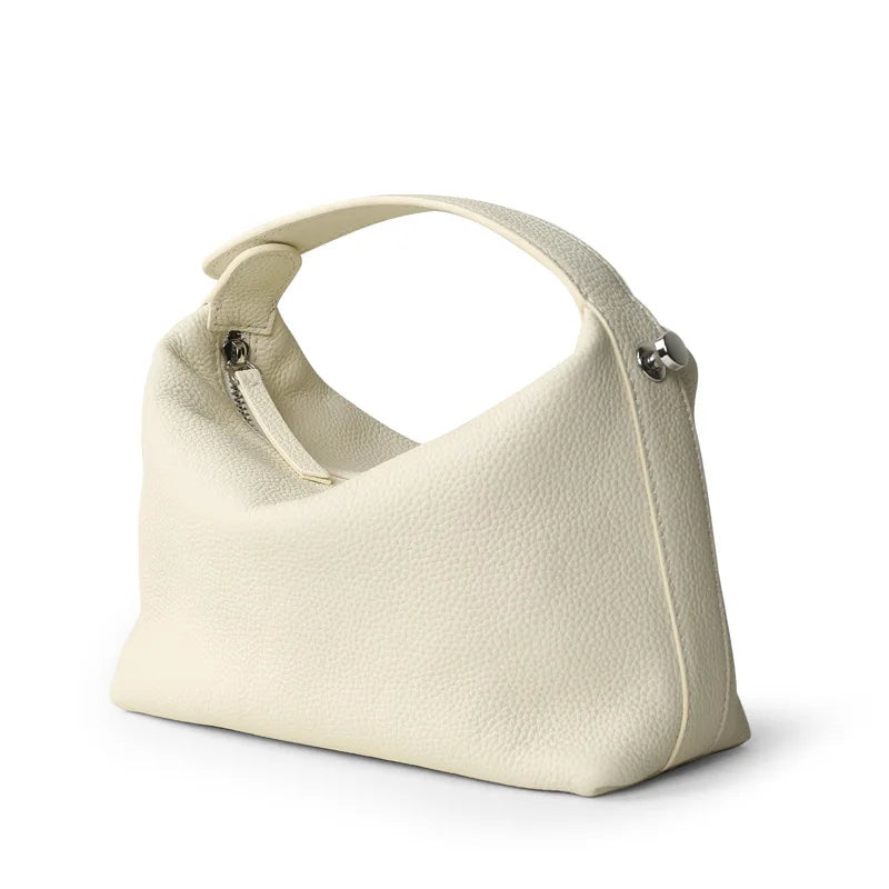 2024 New Women's Bag Female Luxury Soft Genuine Leather Handbag Lady Fashion Daily Casual Shoulder Bag Girls Crossbody Messenger