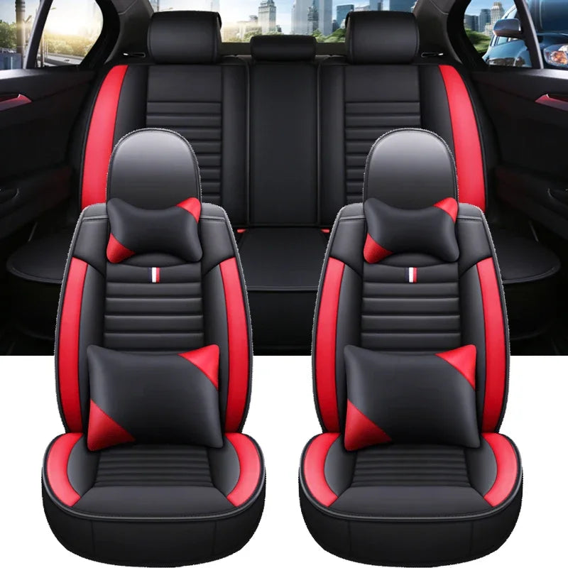 Universal Style Full Coverage Car Seat Cover for Dacia Duster Sandero Renault Clio Fiat Ypsilon Seat Arona Cors Car Accessories