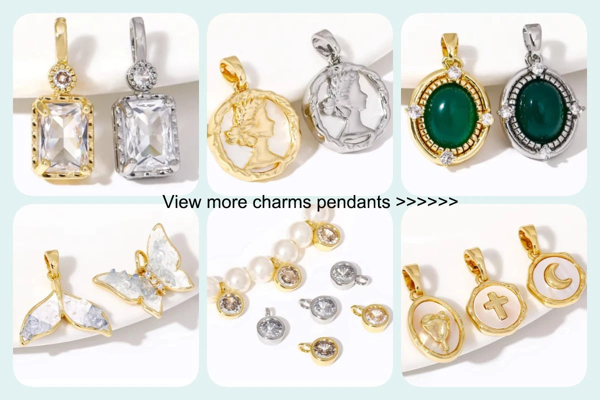 18K Gold Plated Brass Stripe Crimp End Beads Stopper Open Crimp Beads Covers DIY Handmade Crafts Accessories For Jewelry