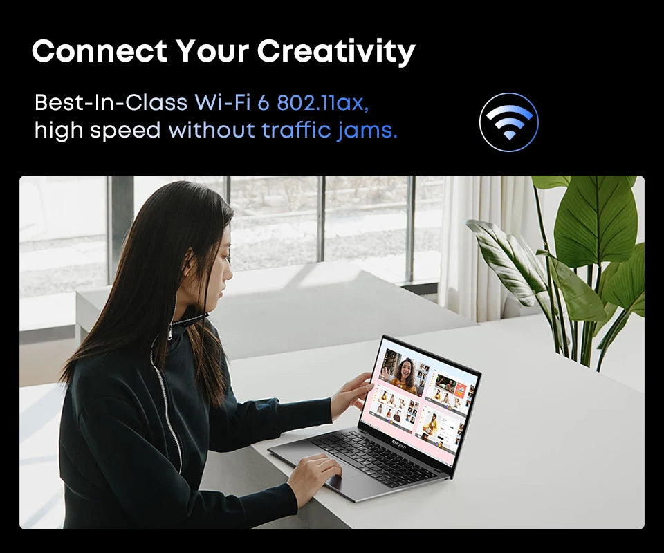 CHUWI GemiBook XPro Laptop 8GB LPDDR5 256GB SSD Intel N100/N150 UHD Graphics 12th Gen 14.1'' FHD 1920*1080 Windows 11 Laptops