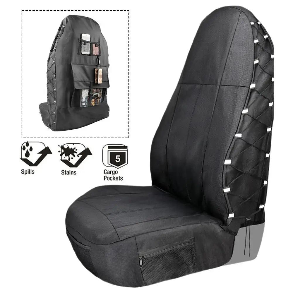 Car Seat Cover Oxford Cloth Waterproof Seat Protector With For Car Truck SUV Auto Seat Protector