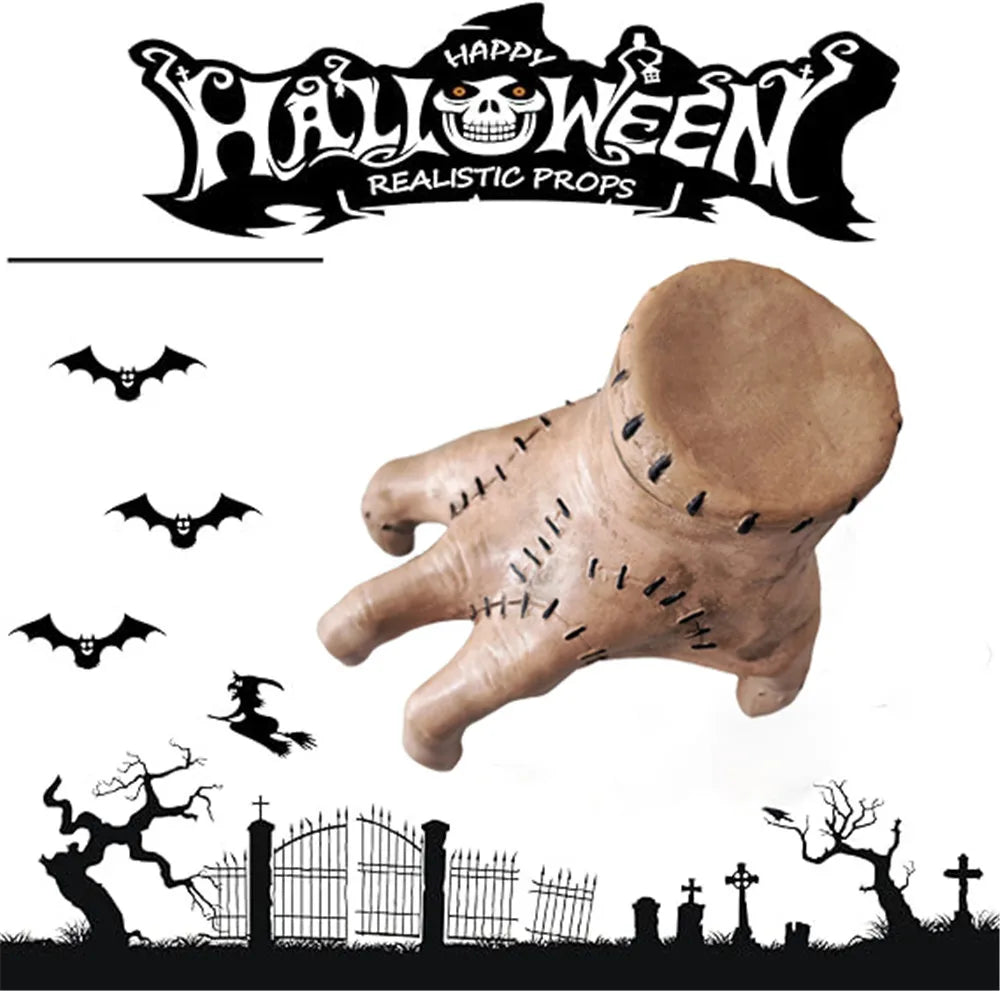 Halloween Party Costumes Props Ghost Hands Butlers Broken Hands Terrifying Pranks Toys Cars Office Desks Decorations Gifts