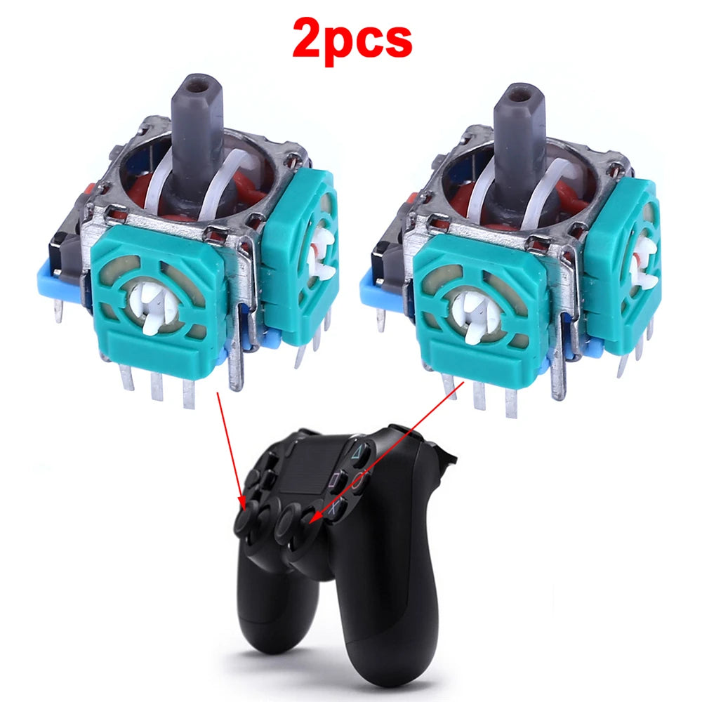 Repair Gamepad Parts Thumb Stick Controller Sensor Module Replacement 3D Analog Joystick For PS4 Dualshock 4 Xbox One