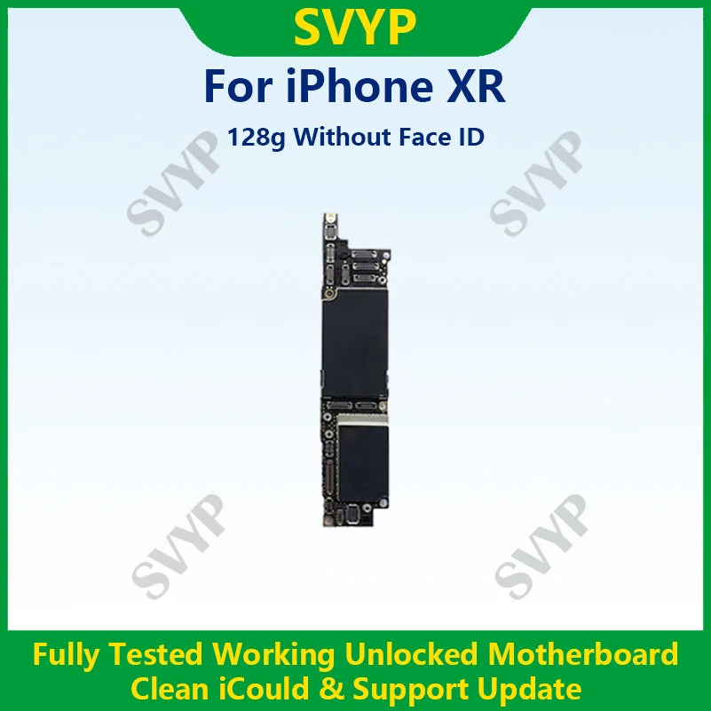 Fully Tested 100%Working Mainboard For iPhone X/XR/XS/XS Max With Face ID 64g/256g Cleaned iCloud And Unlocked Phone Motherboard