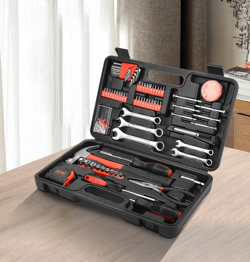 Multifunctional Tools Set Household Maintenance Portable Vehicle Tool Sets Professional Hammer Pliers Wrench Hand Tool