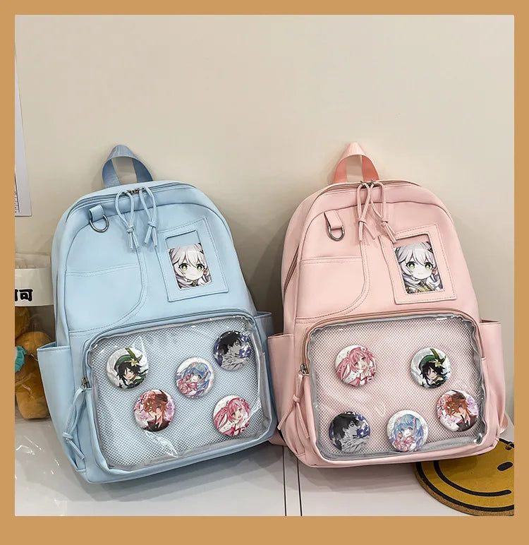 Japanese College Style Fashionable Backpack for Students Large Capacity Backpack for Women Highvalue Outdoor Backpack