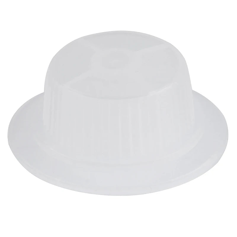 40cm/16inch Plastic Five Leaves Fan Blade For Household Stand/Table Fanner Accessories With Nut Cover For Pedestal Fan