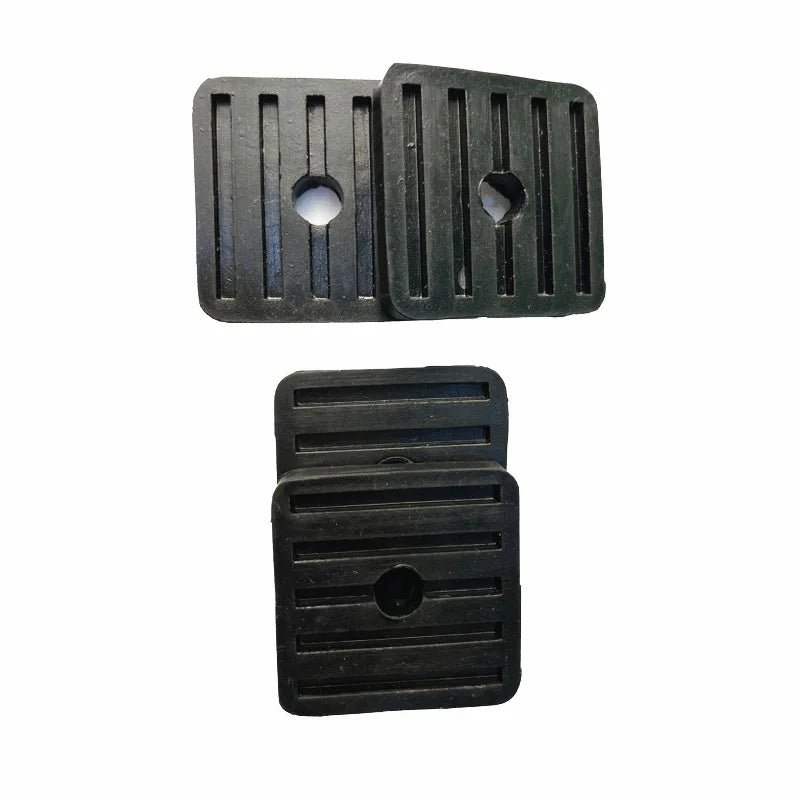 4Pcs Rubber Mount Shock Absorption Anti Slip Durable Anti Vibration Pad for Balcony Air Conditioner Outdoor Unit Outdoor Roofs