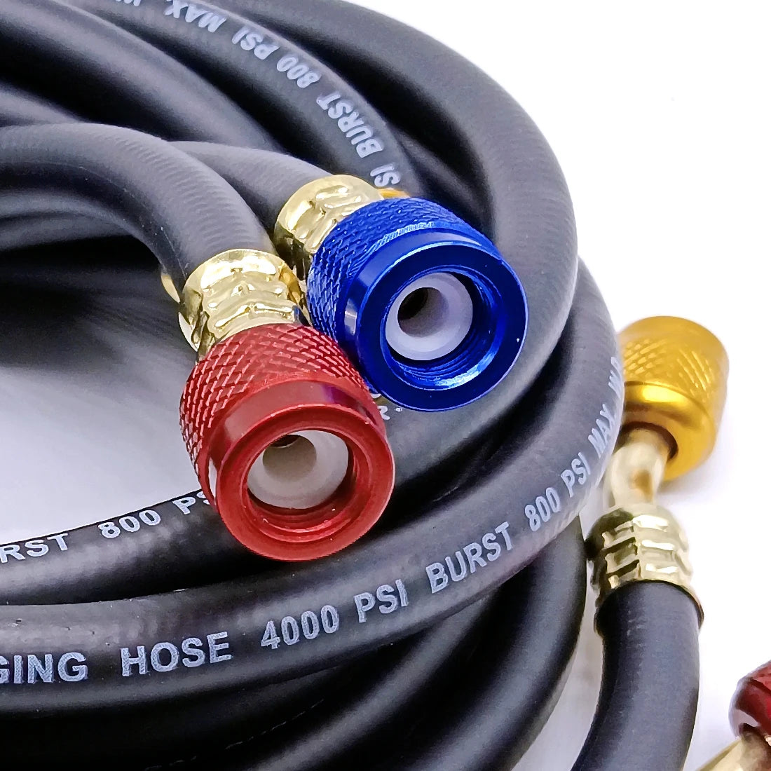 r134a R410A AC Refrigerant Charging Hoses HVAC Air conditioning tool car silicone hose pipe Air Condition System Maintenance