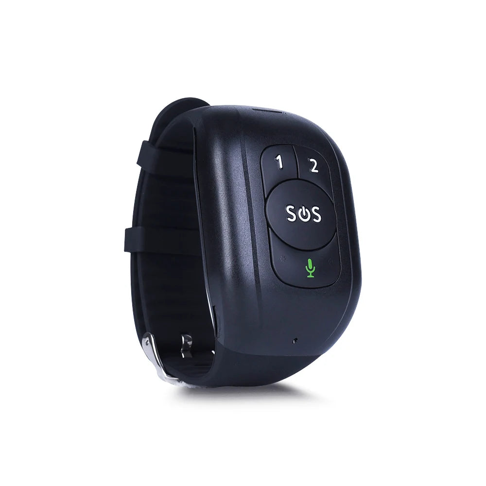NEW Elderly GPS Tracker 4G SIM SOS Button Wristband GPS Emergency Alarm IP67 Waterproof GPS TrackingHeart Rate Blood Pressure
