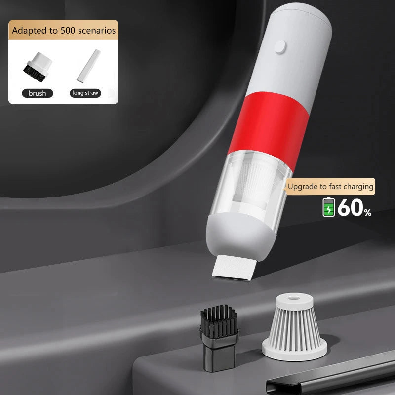 Xiaomi Car Vacuum Cleaner Super Strong Suction Power For Cars Wireless Handheld Small Portable Suction And Blowing Integrated