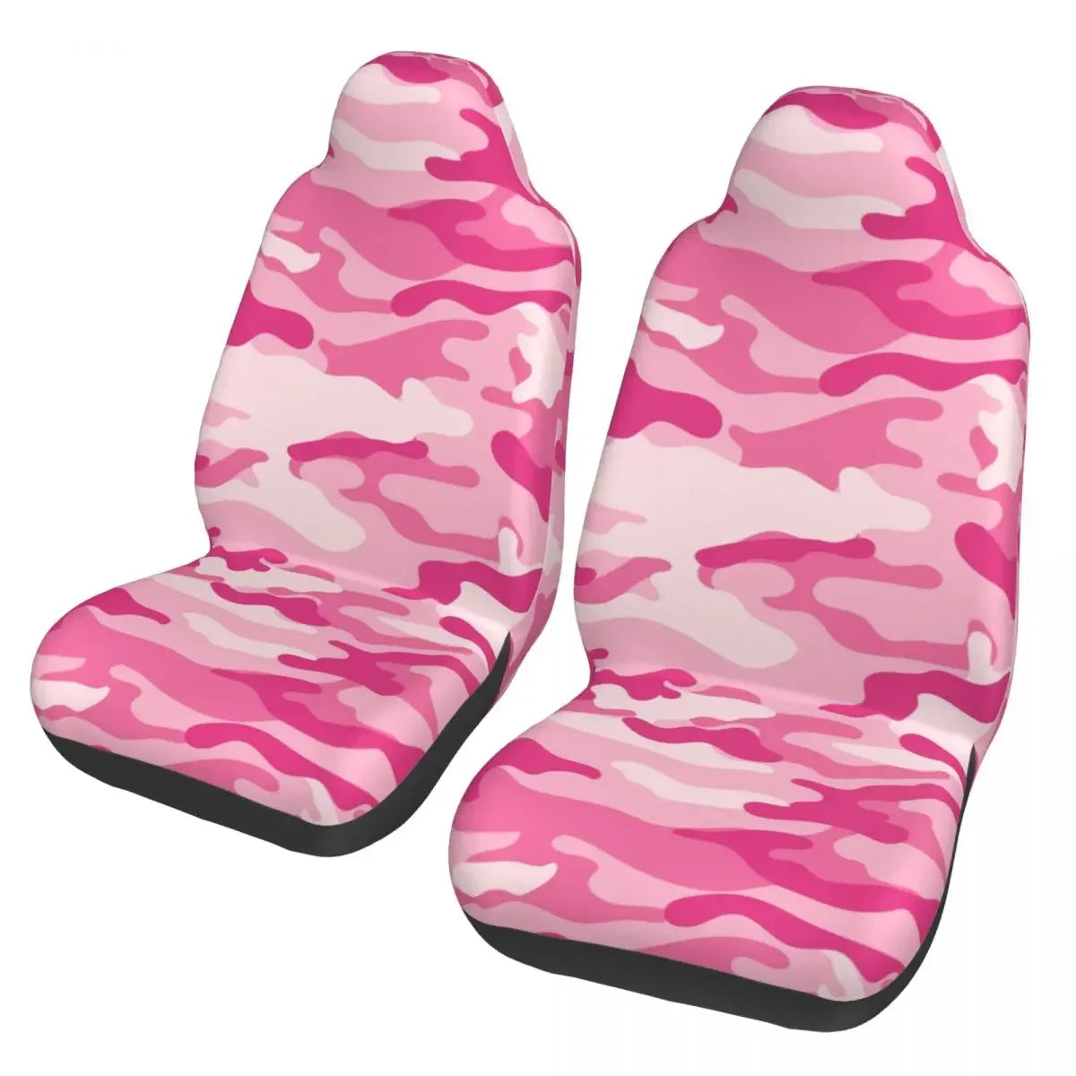 Urban Style Camouflage Universal Car Seat Cover Off-Road For SUV Multicam Front Rear Flocking Cloth Cushion Fabric Hunting