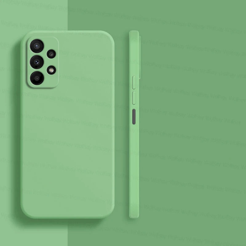 For Samsung Galaxy A23 Case Samsung Galaxy A13 A14 A23 A24 A25 A33 A34 A53 A54 5G Cover Liquid Silicone Case Samsung Galaxy A23