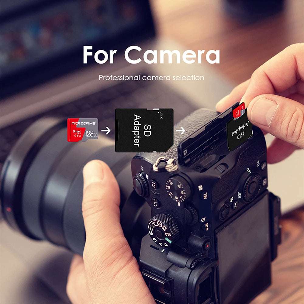 Class10 mini SD TF Card Flash Memory Card 4GB 8GB 16GB 32GB 64GB High speed 128GB 256GB cartao de memoria video card