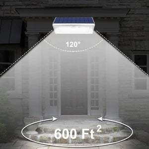 Solar LED Light Outdoor WaterProof Aluminum RIR Motion Sensor Solar Powered Path Lamp for Garden Fence Wall Security Lighting