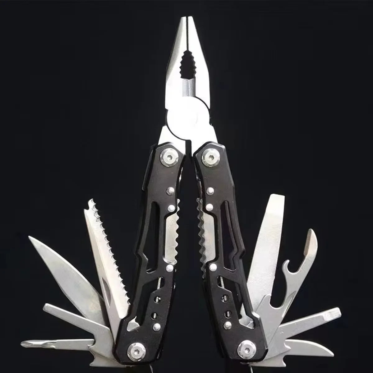 Outdoor Multitool Camping Portable Stainless Steel Edc Folding Multifunction Tools Emergency survival Knife Pliers