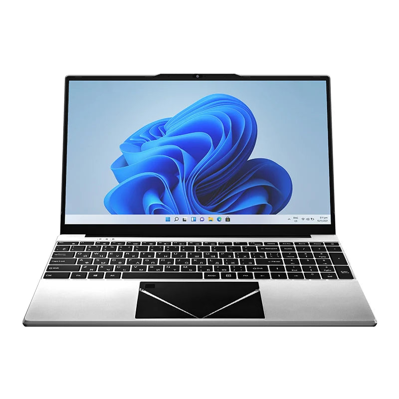 Laptop 15.6 inch Notebook Windows 10 Cheap Portable PC Intel Celeron 11th N5095 16GB RAM 256/512GB SSD IPS Screen Gaming Laptop