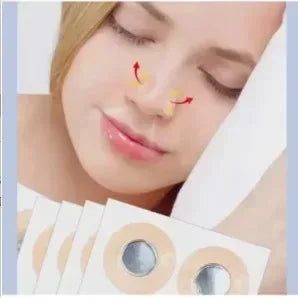 Adult Magnetic Nasal Strips Refill Pack, Anti Snoring Sleep Aid Nose Patches, Boost Nasal Airflow, Comfortable Nose Strips for Better Night Breathing & Restful Sleep