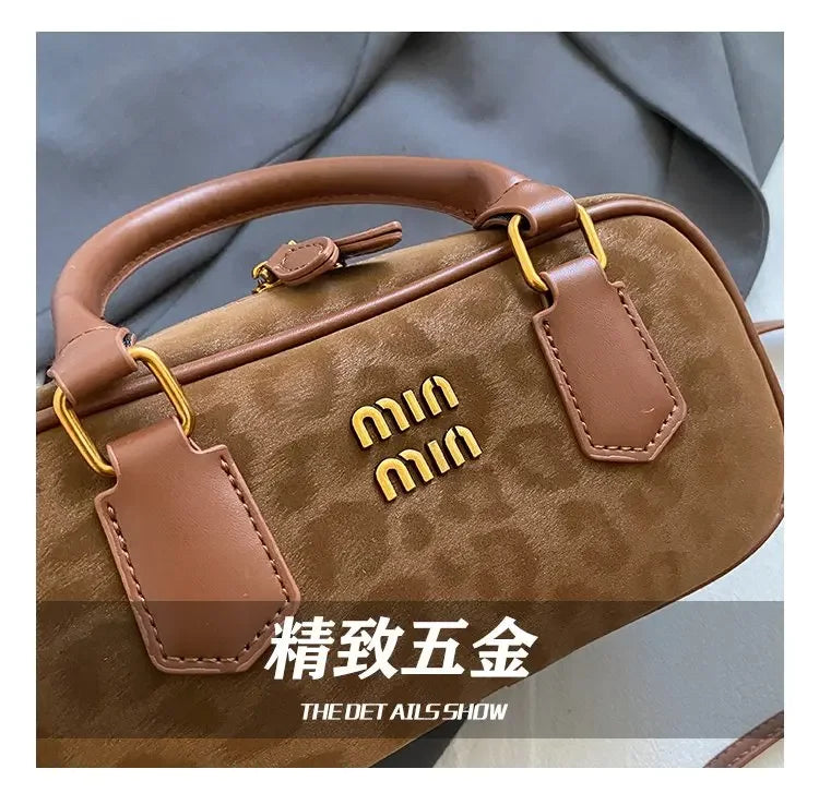 Women's Square Leather Satchel Handbag | Tote Shoulder Crossbody Purse & Diaper Bag