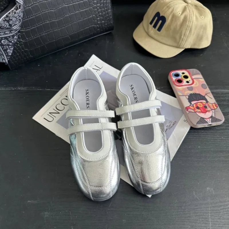 Ladies Shoes 2025 Brand Shallow Women's Flats Fashion Round Toe Casual New Light Comfortable Best Seller Concise Ballet Flats