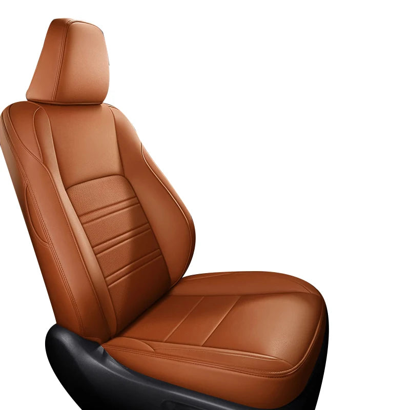 Custom Car Seat Cover For Honda Fit Accord 7 8 9 10 11 6 Crv City Hrv Civic 4d Vezel Jazz Luxury Man Auto Interior Accessories