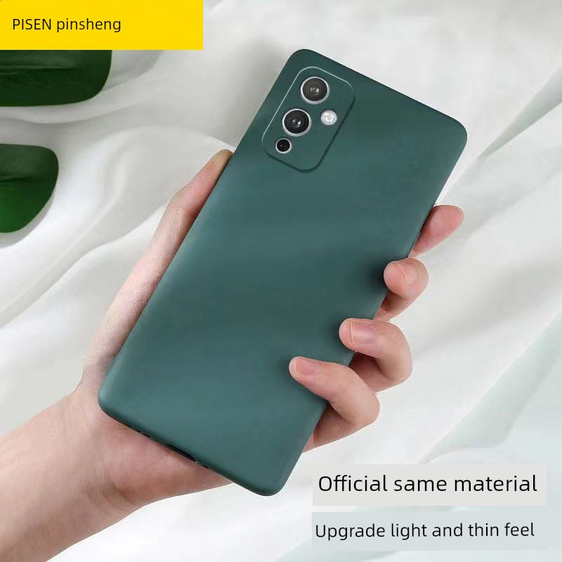 Pinsheng Applicable/OnePlus 9 Liquid Silicone Phone Case OnePlus 9RT Pure Color Stain-Resistant Soft Case OnePlus Ace Pro