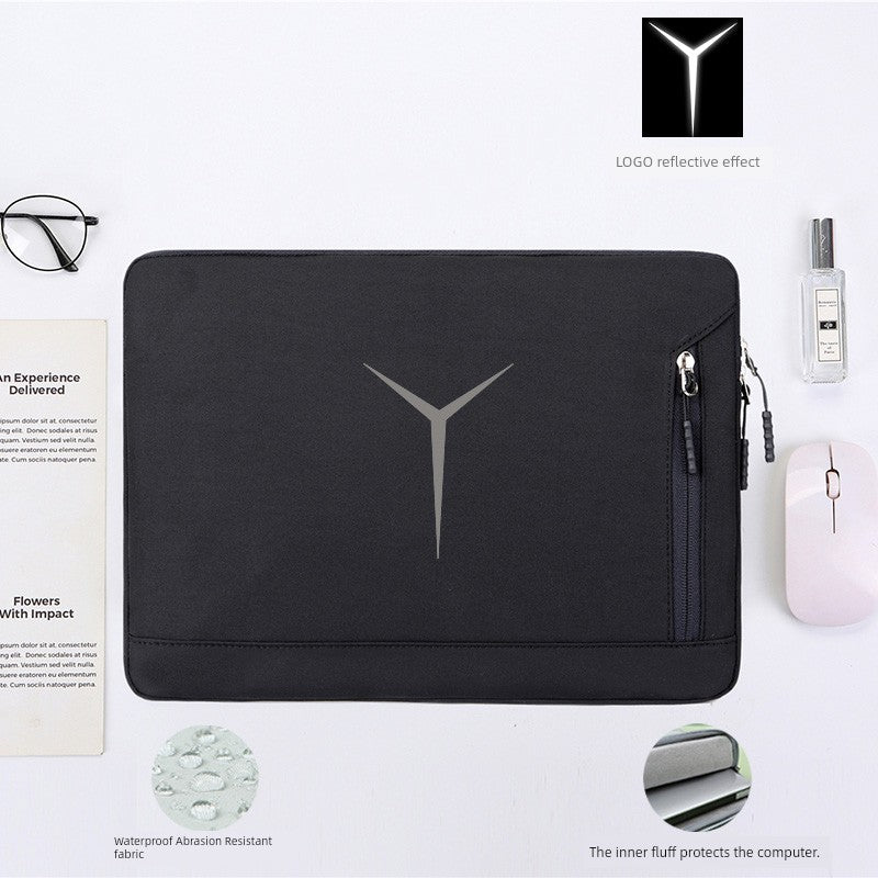 Gaming Notebook Applicable to Lenovo Saver R9000p Laptop Bag Liner Bag 2023 Y9000/7000x/K Waterproof Bubble Wrap Fleece-lined Protective Case 15.6-Inch Drop-Resistant