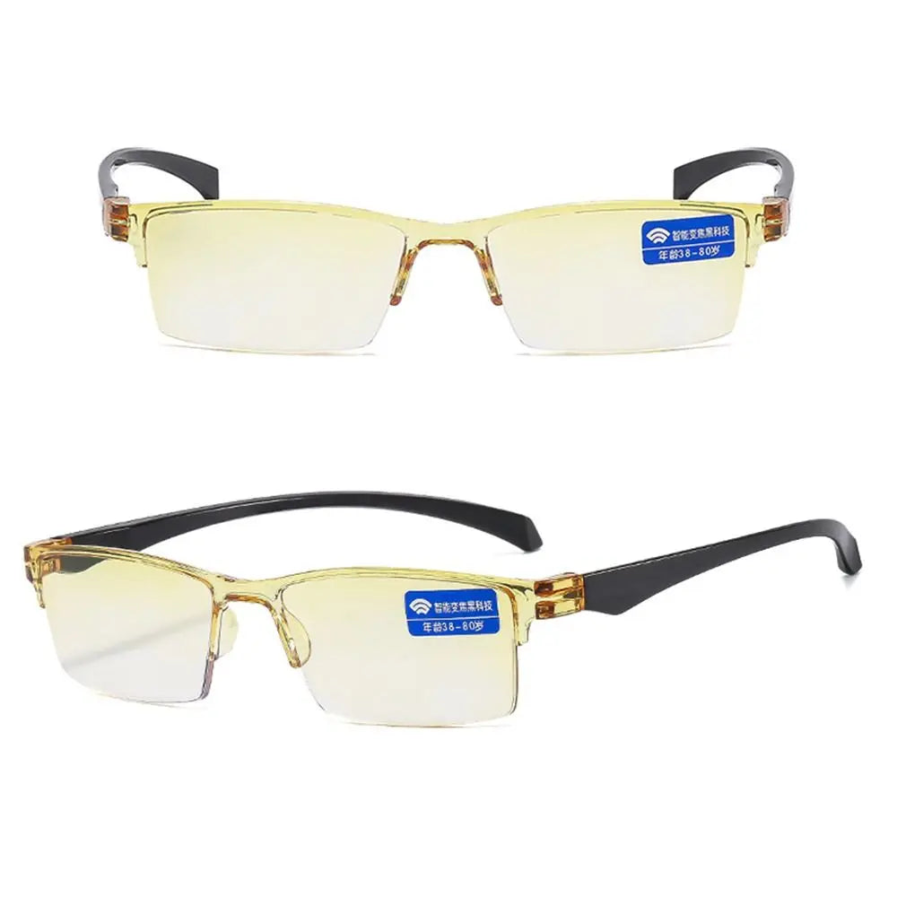 Autofocus Power Anti-Blue Light Reading Glasses Smart Near Far Automatic Zoom Eyeglasses Ultralight Eye Protection