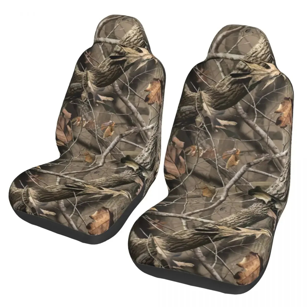 Camouflage Hunting Universal Car Seat Cover Four Seasons For SUV Tree Car Seat Covers Fiber Seat Protector