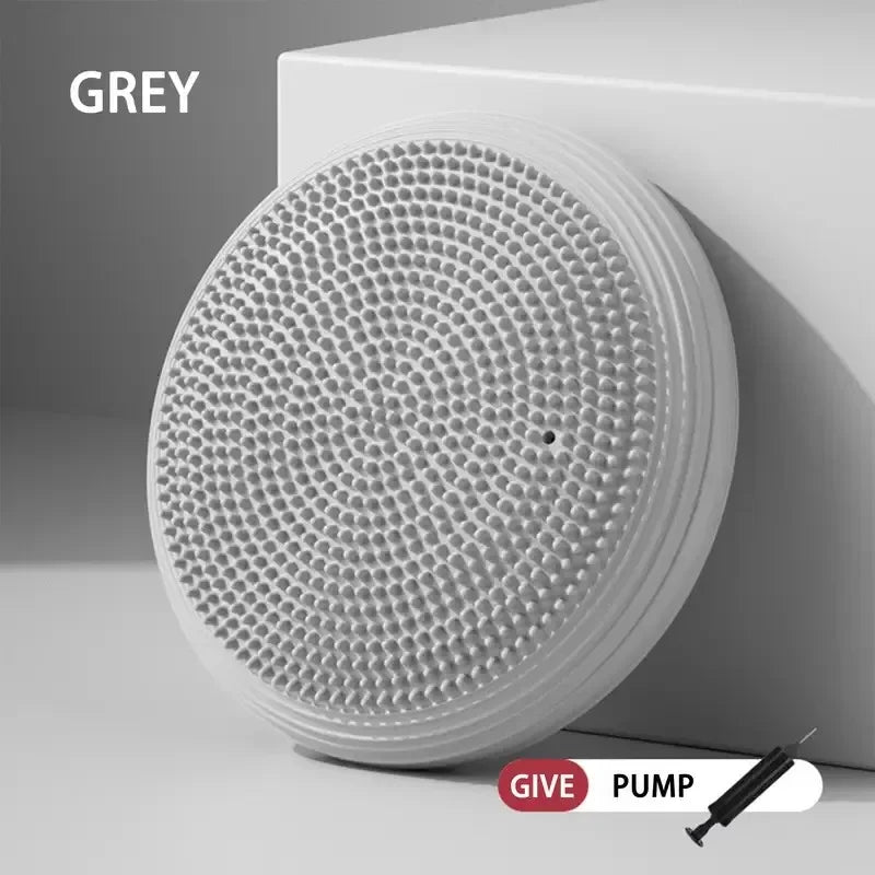 Thickened Yoga Mat Flat Balance Massage Yoga Trainer Exercise Fitness Equipment Shock Absorption Mat For Home Gym Use