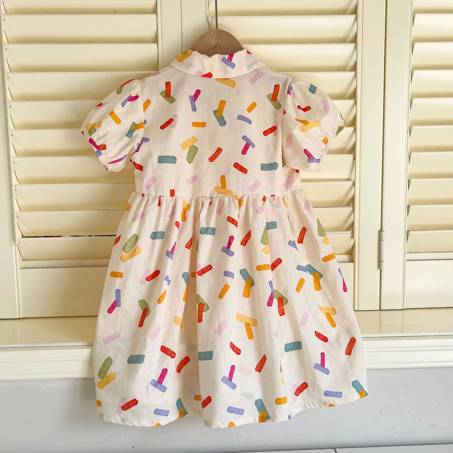 2025 New Vacation Style Cotton Kids' Summer Clothing Set Girls Sundress for 80 - 150cm Boys and Girls Sibling Outfits