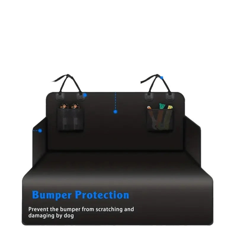 Waterproof Dog Car Seat Cover Trunk Case Dog Car Transporter Travel Mat Pad Dog Carriers Hammock For Small Medium Large Dogs