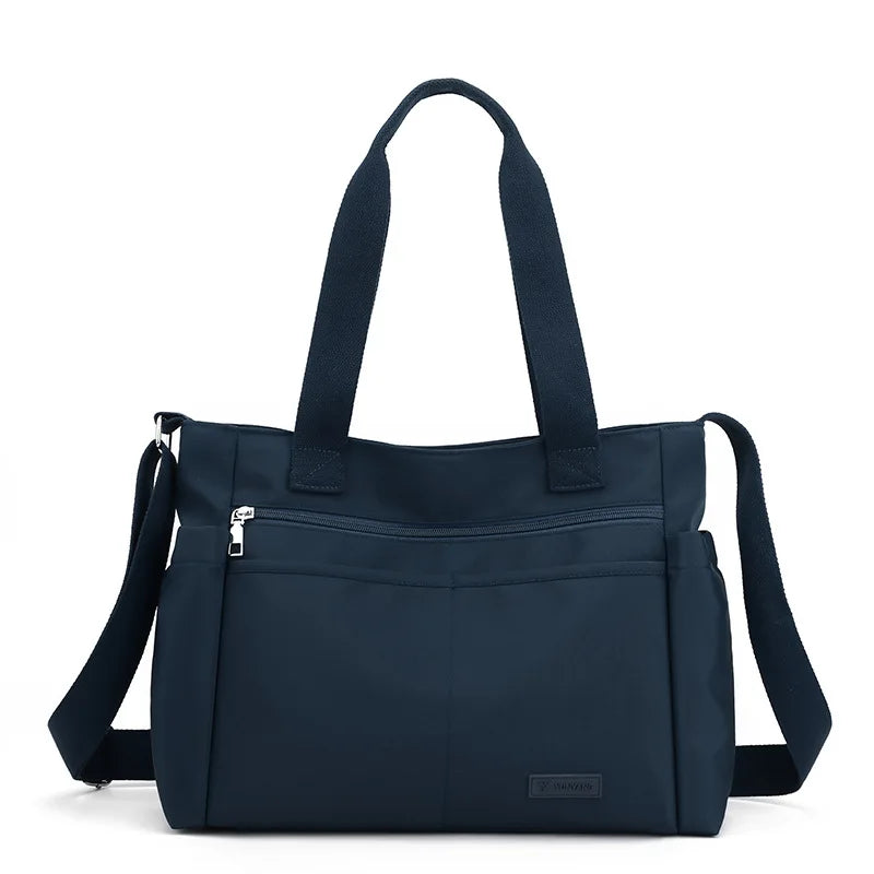 Women Bag Crossbody Nylon Large Capacity Shoulder Bag Lightweight Handbag Maternity Diaper Baby Bag For Mom Travel Dropshipping