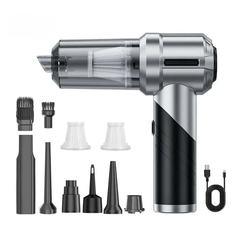 Car Vacuum Cleaner Wireless Portable Mini Vacuum Cleaner Handheld Powerful Vacuum Car Cleaner Cleaning Machine Home Appliance