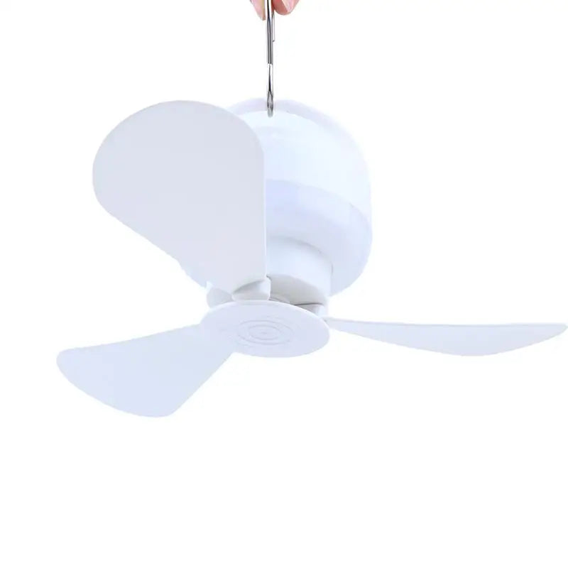 ventilateur de plafond USB Rechargeable Ceiling Fan With Light Remote Control Portable Small Fan Lamp Ceiling Fans For Bedroom