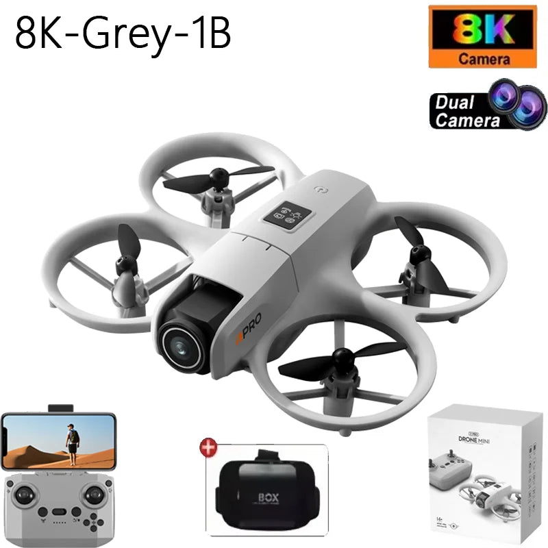 i1PRO Mini Drone Professional 8K HD Camera Drone 5G WIFI FPV UAV With screen remote control Avoidance Aerial Quadcopter Toy Gift