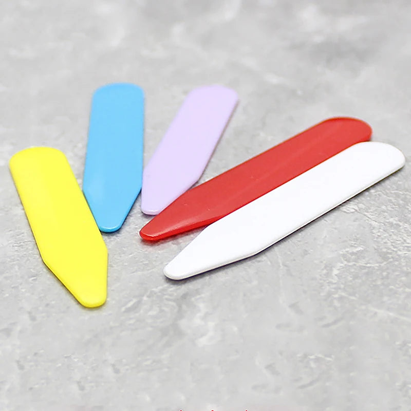 2pc Carbon Fiber Collar Stays For Business Men's Shirt Party Dress Brace Accessories Reinforcement Insert Fixing 2 Size Jewelry