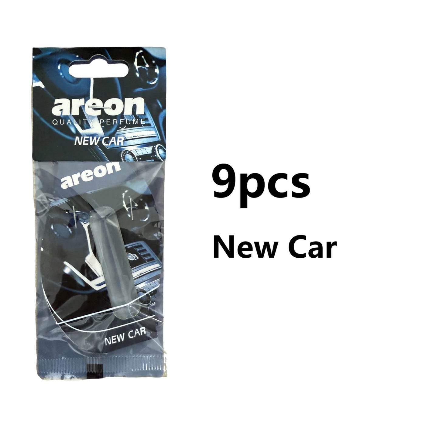 areon 3-18pcs Car Air Freshener Natural Tea Fragrance Vehicle-mounted Hanging Vanilla Scent Water Drop-shaped Car Interior
