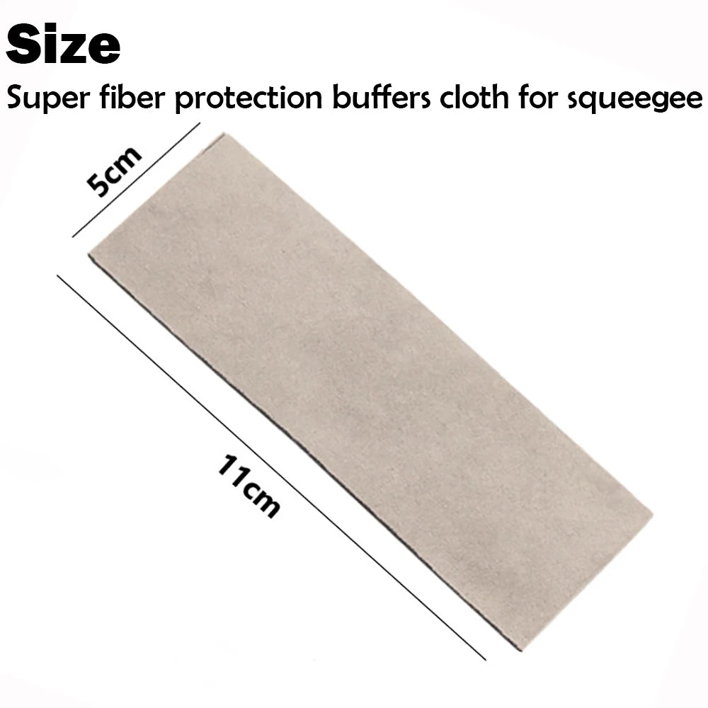 5PCS Thickened Suede Felt Squeegee Vinyl Applicator Window Film Tinting Car Wrap Stickers Install Tool No Scratch Protect Buffer