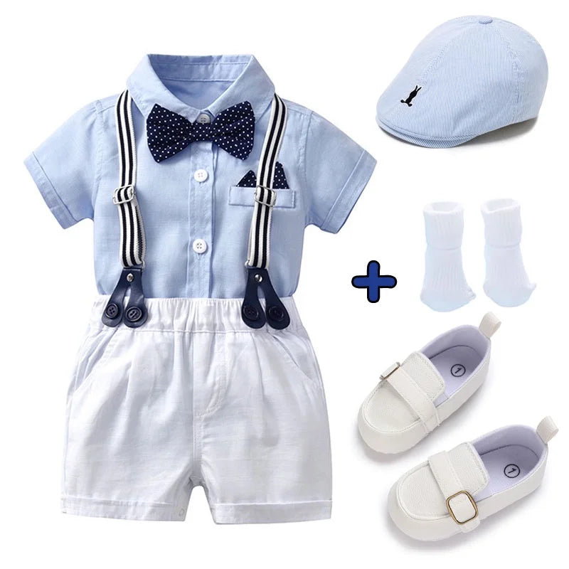 Boss Baby Outfit for 1 Year Old Baby Boy Outfit for Christening Set 1st Birthday Wedding Party Newborn Formal Gentlemen Costume