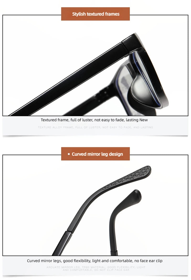 Presbyopia Glasses Men Women Automatic Zoom Reading Glasses Anti Blue Light Intelligent Progressive Eyeglasses