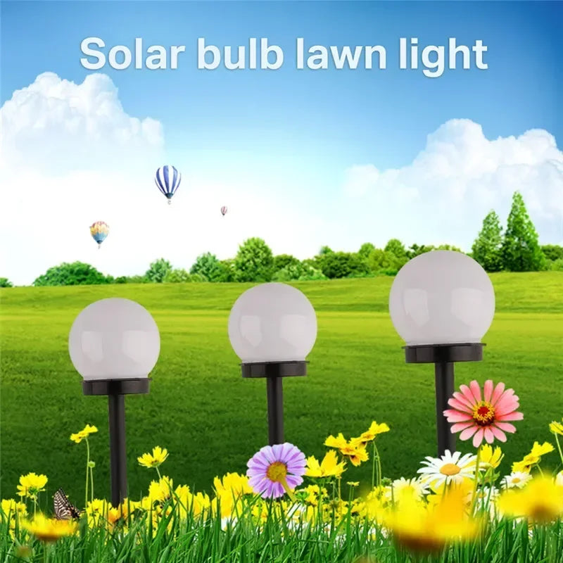 9PC Solar Light Outdoor Solar Garden Light Solar Pathway Landscape Light Waterproof Solar Lawn Lamp For Home Yard Patio Driveway